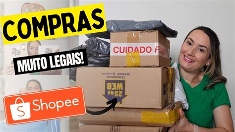 MUITAS COMPRINHAS LEGAIS DA SHOPEE Por Fabby Araujo YouTube