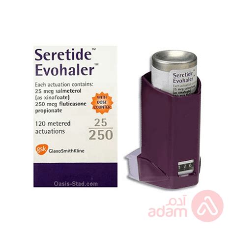 Seretide Evohaler 25 250 Mcg 120 Dose Adam Pharmacies