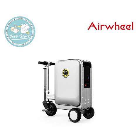 Airwheel Se S Smart Riding Suitcase Black Pink Silver Baby