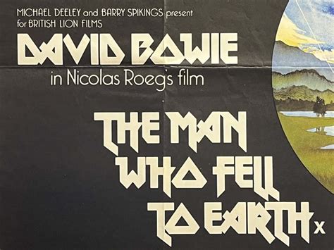 The Man Who Fell To Earth Poster, UK Quad, 1976, Fair Vic