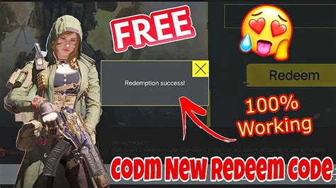 Codm New Redeem Code 2023 February Codm Garena Redeem Code 2023