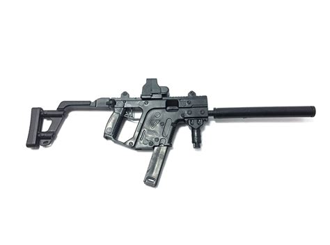 D Scale Kriss Vector Submachine Gun Us Army Miniature Toy Guns