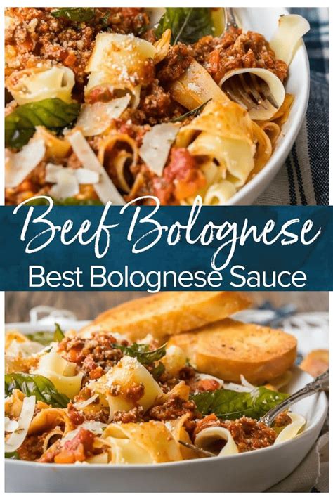 Beef Bolognese Best Bolognese Sauce Recipe The Cookie Rookie