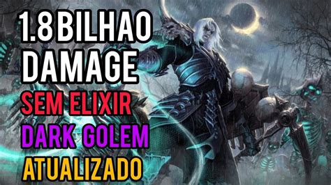 Diablo S Bilh O De Dano Atualizei A Build Dark Golem Do Meu