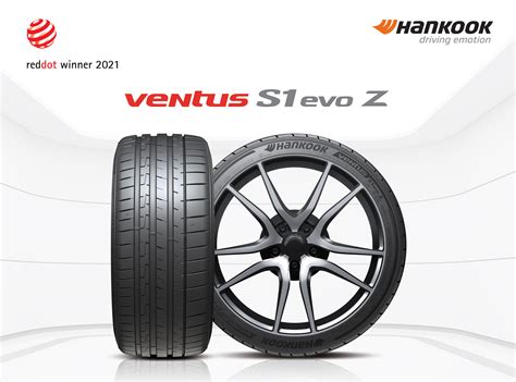 Hankook Tire Wins The Red Dot Design Award 2021 For Its Ventus S1 Evo Z