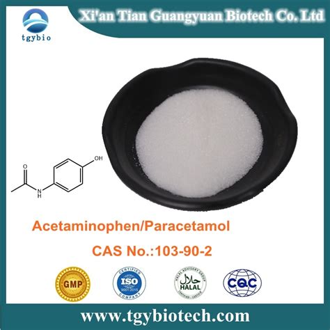 Pharmaceutical Raw Material Cas Acetaminophen Powder