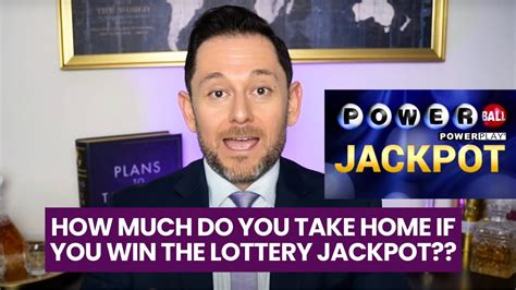 How Much Do You Take Home If You Win The Powerball Jackpot Youtube