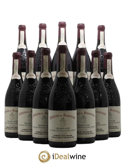 Acheter Châteauneuf du Pape Château de Beaucastel Famille Perrin 1999