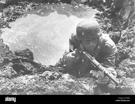 Schlacht um monte cassino Schwarzweiß Stockfotos und bilder Alamy