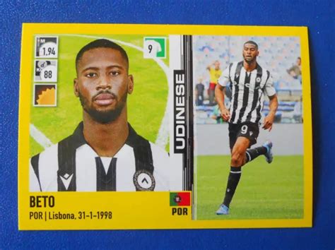 Figurina Sticker Panini Calciatori N Beto Udinese