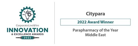 Innovation And Excellence Awards 2022 Citypara