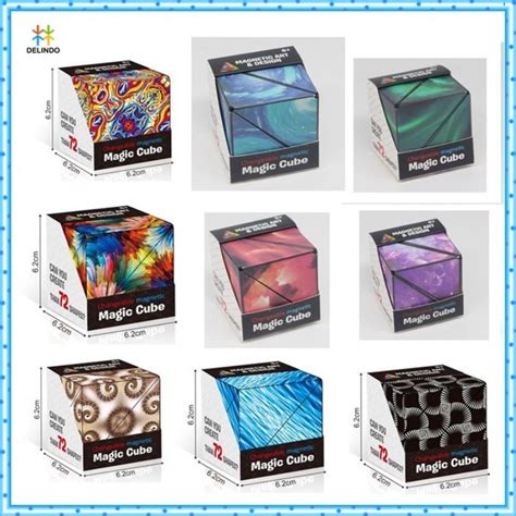 Jual Magic Cube Toys Education Mainan Edukasi Anak Kubus Magnetic D