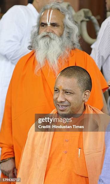 Gorakhpur Mp Yogi Adityanath Photos and Premium High Res Pictures ...