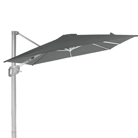 PASAMIC 10 Ft Square Patio Offset Umbrella Cantilever Umbrella Center