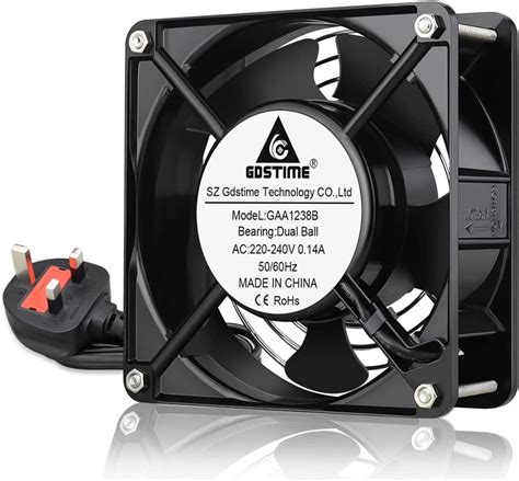 Gdstime Ac V Mm Fan Mm X Mm X Mm V Ac Axial Cooling