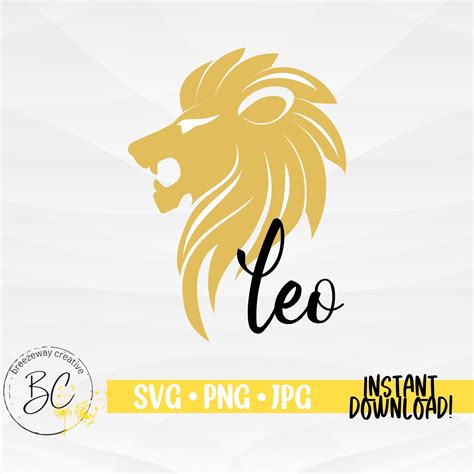 Leo Lion Svg Leo Svg Zodiac Svg Cricut Signo Estelar Svg Etsy Espa A