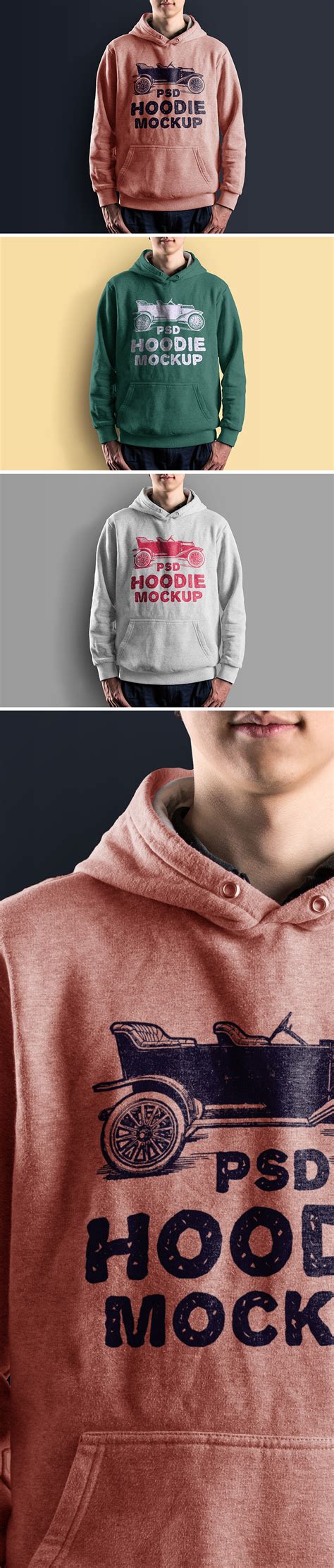 Hoodie Mockup PSD - Graphicsfuel