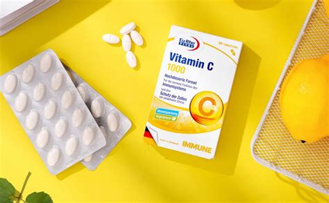 Vitamin C Tabletten Hochdosiert Vegetarische Nahrungserg Nzung