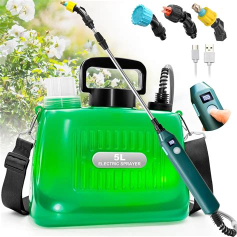 Sideking Battery Powered Sprayer Upgraded Gallon Electric Garden