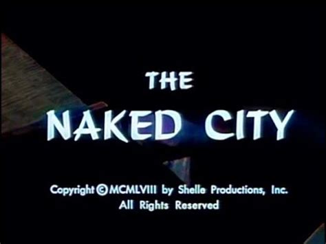 The Naked City Stakeout 1958 Colorized YouTube