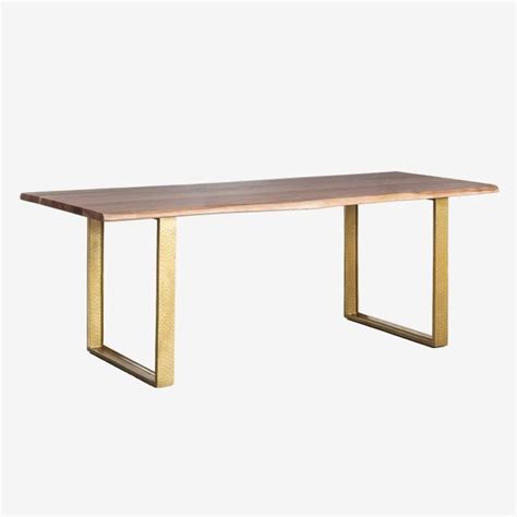 SKLUM Table de Salle à Manger Rectangulaire en Bois d Acacia 220x100