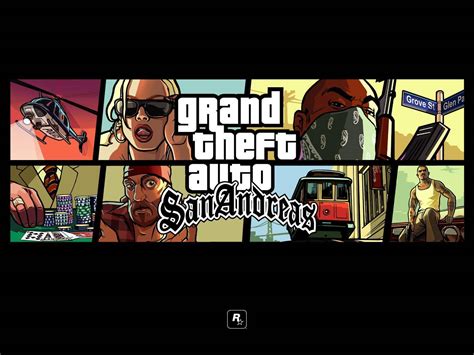 Download Dynamic Character Collage from GTA: San Andreas Wallpaper ...