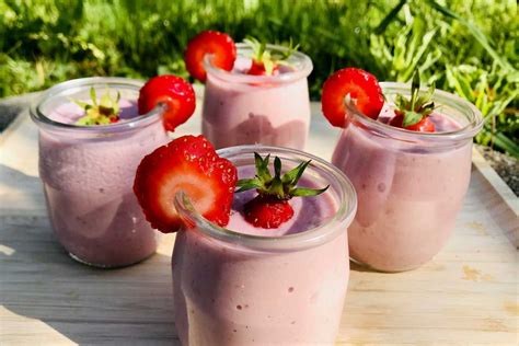 Yaourt V G Tal Aux Fraises Recette Maison Facile