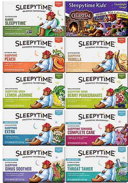 Celestial Seasonings | Sleepytime Tea Variety 12-Pack | FREE 1-3 Day Delivery