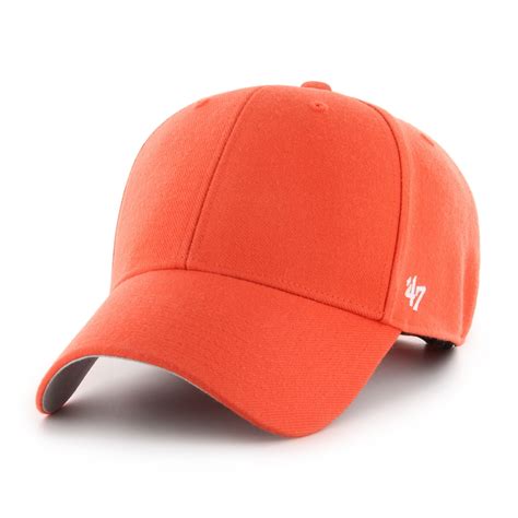 47 Brand Mvp Blank Hat Orange Adjustable Sportbuff