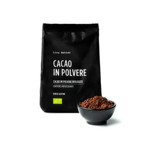 Cacao In Polvere Live Better Biologico E Ricco Di Antiossidanti