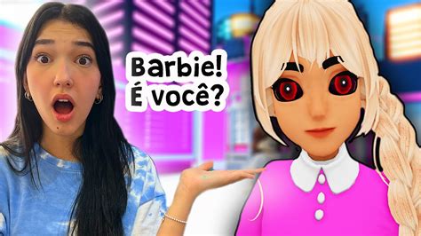 Roblox Visitamos A Casa Dos Sonhos Da Barbie Do Mal Escape Evil