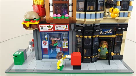 Lego Ideas Fast Food Corner Erhält 10000 Stimmen Und Erreicht Das Review