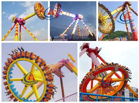 Outdoor Fun Fair Rides Adults Carnival Games For Other Amusement Park Products Super Thrill Big ...