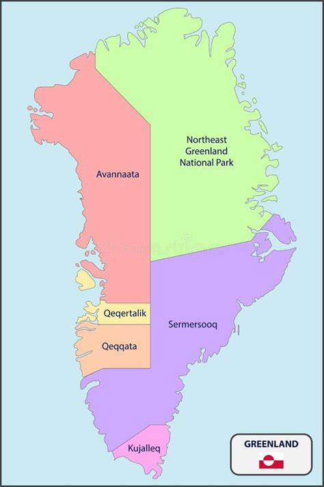 Mapa Politico De Groenlandia Australia Mapa