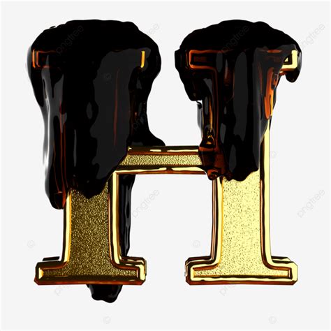 Figura Dorada Con Textura De Aceite PNG Negro Mensaje Escribe PNG