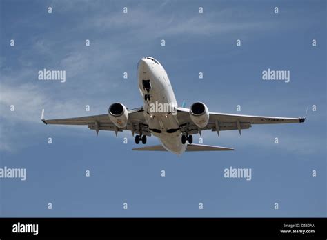 LOS ANGELES CALIFORNIA USA MARCH 21 2013 West Jet Boeing 737 7CT