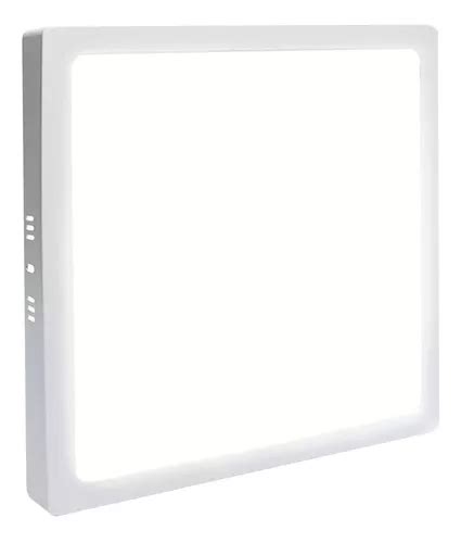 Painel Plafon Led W Quadrado Sobrepor Branco Neutro Parcelamento