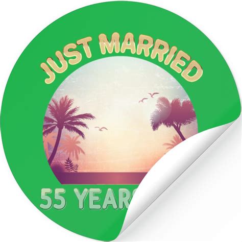 Just Married 55 Years Ago 55th Wedding Anniversary Sold By George Li