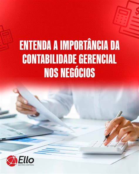 Entenda A Import Ncia Da Contabilidade Gerencial Nos Neg Cios Entenda