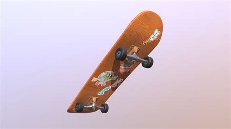 Summer S Skateboard D Model By N Kki C B Sketchfab