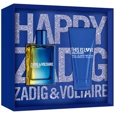 Zadig And Voltaire This Is Love For Him Set Edt 50ml Sg 50ml For Men