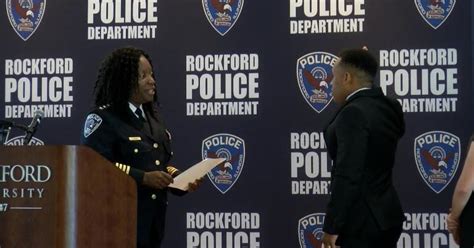 Rockford Police Department Hosts Swearing In Ceremony With 5 New