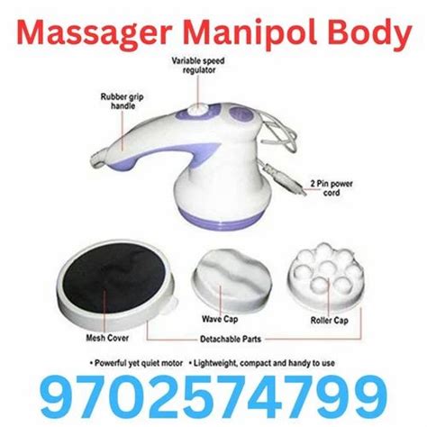 Plastic White And Blue Massager Manipol Body At Rs 850 Piece In Mumbai