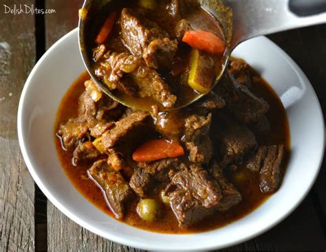 Carne Guisada Puerto Rican Beef Stew Delish D Lites