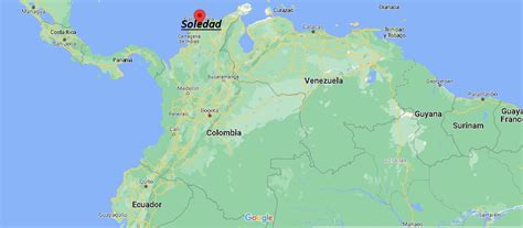 ¿dónde Está Soledad Atlantico En Colombia Mapa Soledad Colombia ¿dónde Está La Ciudad