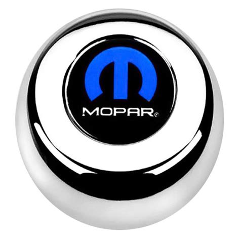 Grant® Classicchallenger Style Black Horn Button With Mopar Emblem