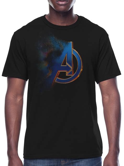 Marvel The Avengers Classic Shield Mens And Big Mens Graphic T Shirt