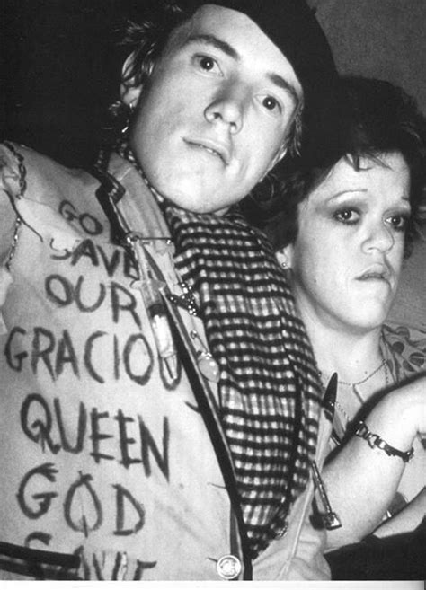 Johnny Rotten And Helen Wellington Lloyd Louises 7th October 1976