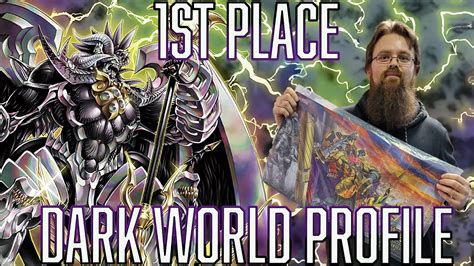 YUGIOH 1ST PLACE Dark World Deck Profile Tournament Breakdown YouTube