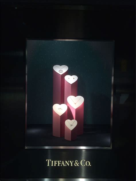 Tiffany Co Valentines Day Windows Heathrow Terminal 5 Jewelry